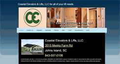 Desktop Screenshot of coastalelevators.com