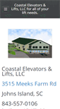 Mobile Screenshot of coastalelevators.com